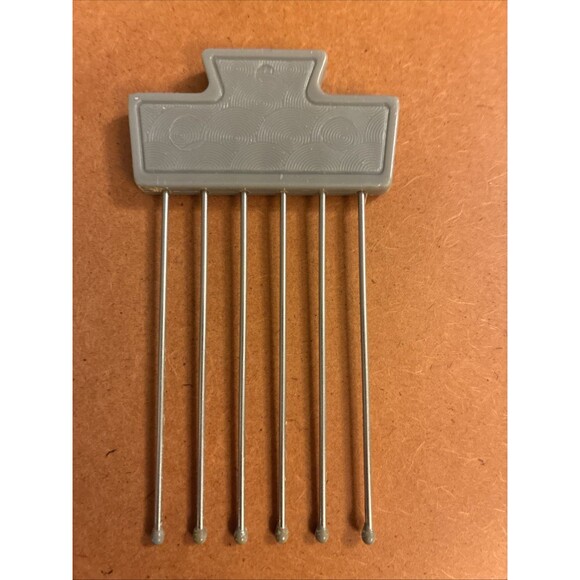 Vintage Goody Comfort Tip HAIR LIFT 80's Retro Stainless Hair Pick Gray + One - Picture 3 of 6